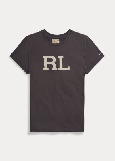 Women's Polo Ralph Lauren RL Cotton Jersey T Shirts | 576284FVK